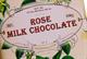 Botanicals Rose milk chocolate bar 40g