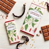 Chilli milk chocolate bar - Botanical range 