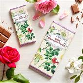 Rose milk chocolate bar - Botanical range 